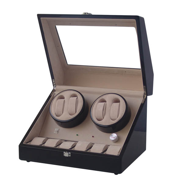 OEEA 4 Watch winders with 3 watch storage TWB204