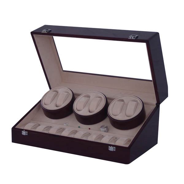 OEEA 6 Automatic watch winder with 8 watch box TWB206