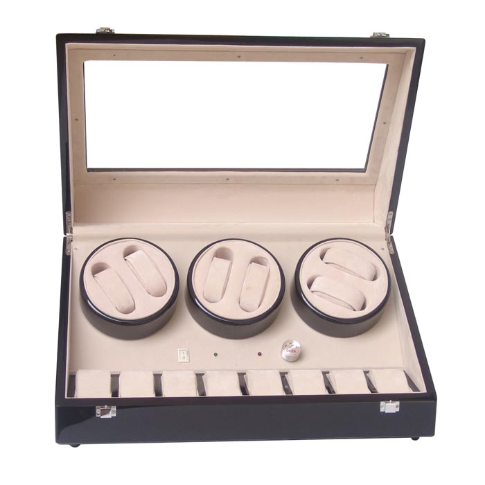 OEEA Six Watch winder with 8 watch storage TWB206