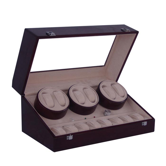 OEEA 6 Automatic watch winder with 8 watch box TWB206
